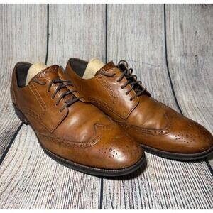 Cole Haan Benton Wingtip Oxfords Il
British‎ Tan Leather C24116 Mens Size 10 M
